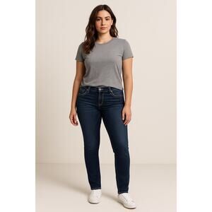 Y2K Bootcut Skinny Dark Wash Miss Me Jeans Size 28 JP4221RSI